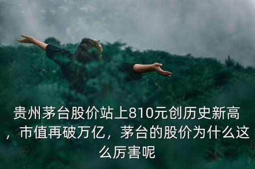 貴州茅臺股價站上810元創(chuàng)歷史新高，市值再破萬億，茅臺的股價為什么這么厲害呢