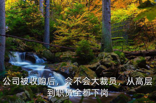 公司被收購后，會不會大裁員，從高層到職員全都下崗