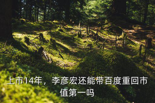 上市14年，李彥宏還能帶百度重回市值第一嗎