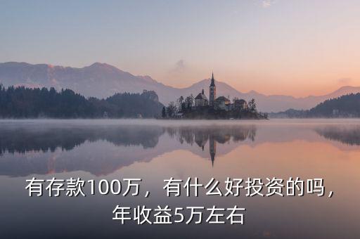 有存款100萬(wàn)，有什么好投資的嗎，年收益5萬(wàn)左右