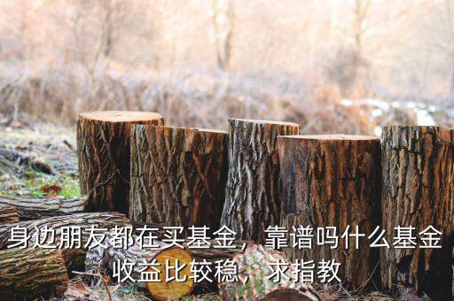 身邊朋友都在買基金，靠譜嗎什么基金收益比較穩(wěn)，求指教
