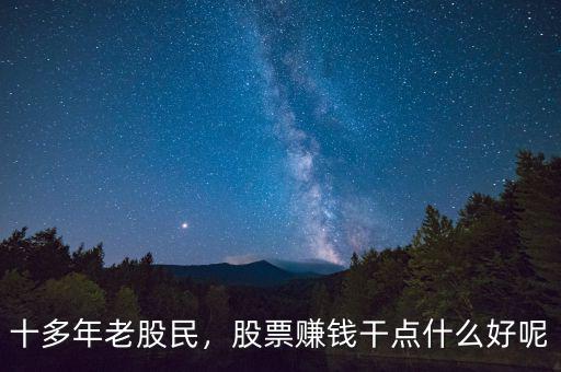 十多年老股民，股票賺錢干點什么好呢