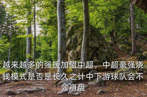 越來越多的強(qiáng)援加盟中超，中超豪強(qiáng)燒錢模式是否是長久之計中下游球隊會不會崩盤