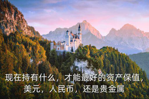 現(xiàn)在持有什么，才能最好的資產(chǎn)保值，美元，人民幣，還是貴金屬