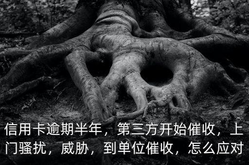 信用卡逾期半年，第三方開始催收，上門騷擾，威脅，到單位催收，怎么應(yīng)對