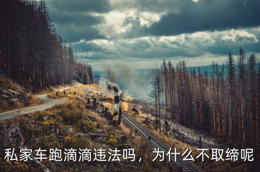 私家車(chē)跑滴滴違法嗎，為什么不取締呢