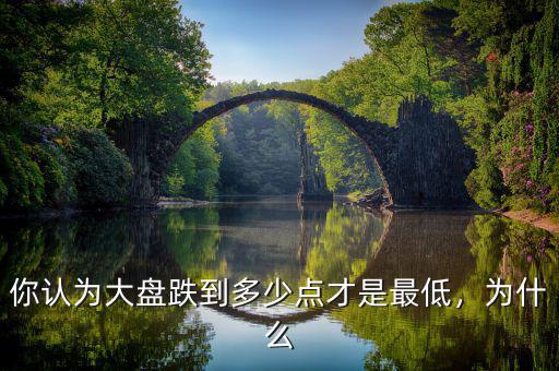 你認為大盤跌到多少點才是最低，為什么
