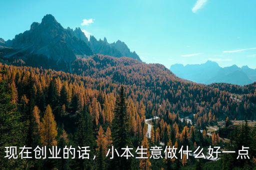 現(xiàn)在創(chuàng)業(yè)的話，小本生意做什么好一點(diǎn)