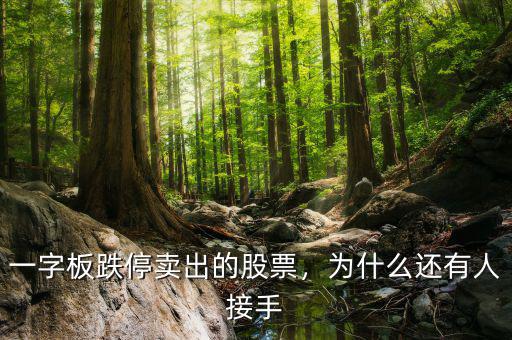 一字板跌停賣出的股票，為什么還有人接手