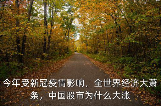 今年受新冠疫情影響，全世界經(jīng)濟大蕭條，中國股市為什么大漲