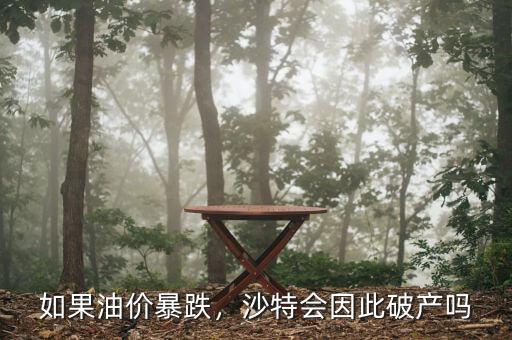 沙特油價(jià)怎么會這么低,沙特會因此破產(chǎn)嗎