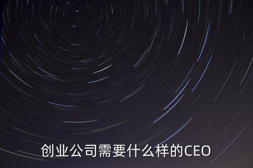 CEO一句話(huà)創(chuàng)業(yè)是什么,創(chuàng)業(yè)公司的CEO怎么拿薪水