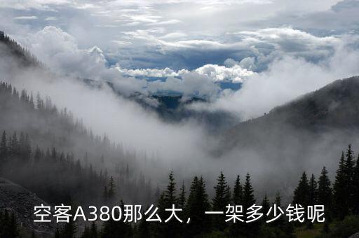 空客a380多少錢(qián),空客A380那么大