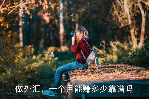 做外匯，一個月能賺多少靠譜嗎