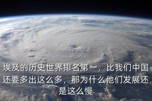為什么中國(guó)是從埃及來的,埃及的歷史世界排名第一