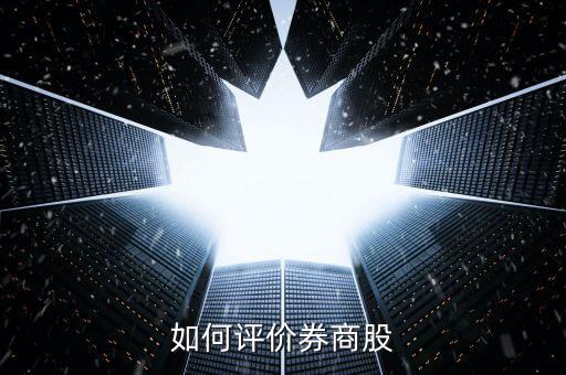 如何評(píng)價(jià)券商股