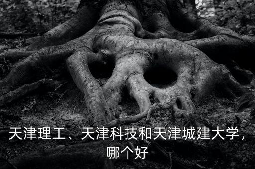 天津理工、天津科技和天津城建大學(xué)，哪個好