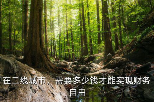在二線城市，需要多少錢才能實現(xiàn)財務(wù)自由