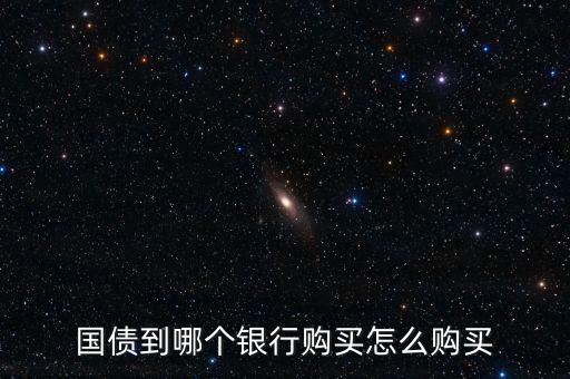 國(guó)債到哪個(gè)銀行購(gòu)買怎么購(gòu)買