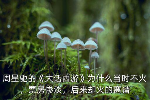 周星馳的《大話西游》為什么當(dāng)時不火，票房慘淡，后來卻火的離譜