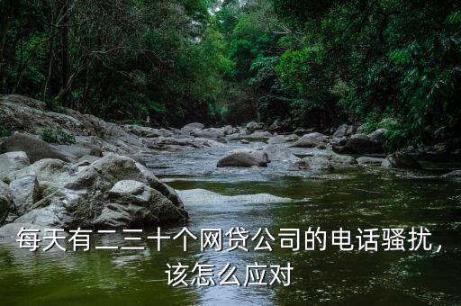 每天有二三十個網(wǎng)貸公司的電話騷擾，該怎么應對