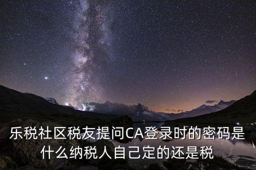 納稅人登路的密碼是什么意思，國稅第一次網(wǎng)上申報的登陸密碼是什么