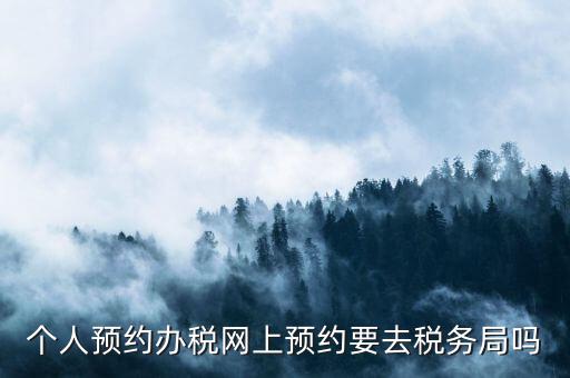 什么是稅務(wù)預(yù)約服務(wù)，個人預(yù)約辦稅網(wǎng)上預(yù)約要去稅務(wù)局嗎