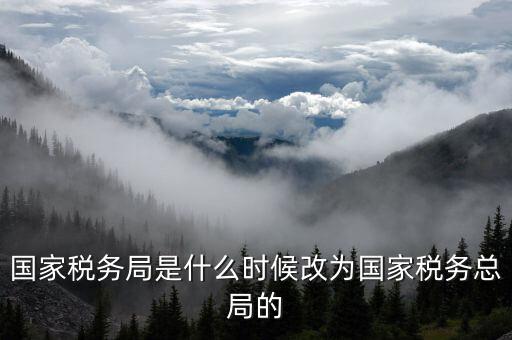 稅務(wù)機構(gòu)改革是什么，稅收征管體制改革內(nèi)容