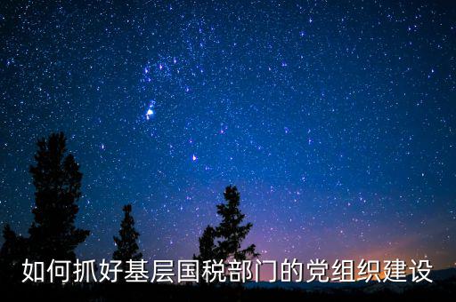 國(guó)稅基層建設(shè)是什么，基層建設(shè)是指什么