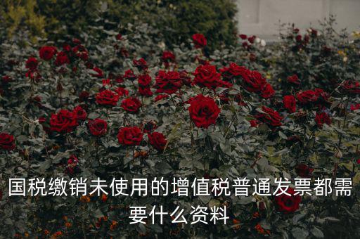 發(fā)票沒用完 繳銷需要帶什么資料，去稅務(wù)局繳銷過期的發(fā)票需要帶哪些資料