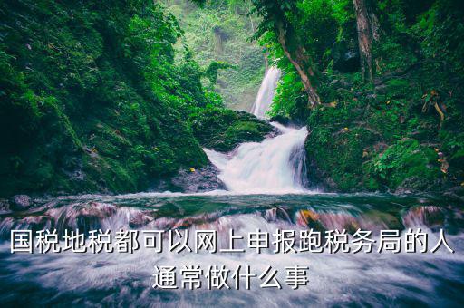 地稅局熟人能辦什么事，地稅局的人具體做什么