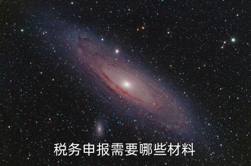 辦稅需要帶什么材料，稅務(wù)申報(bào)需要哪些材料