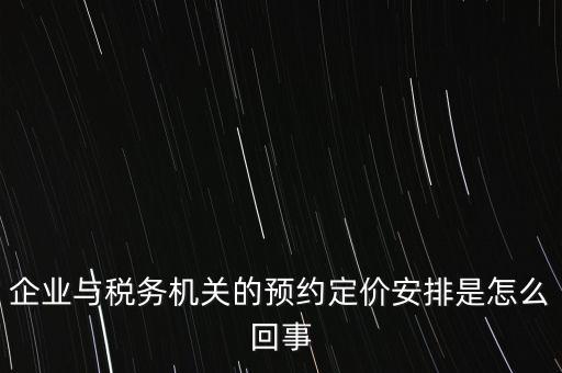 125執(zhí)行預約定價安排是什么意思，125是什么意思