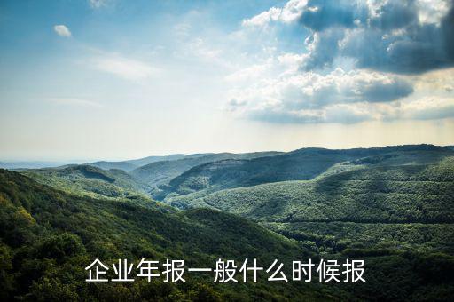 財務年報什么時候申報，企業(yè)財務會計報告什么時間出具