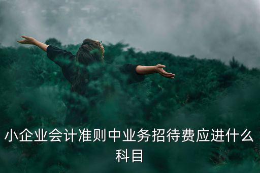 小企業(yè)發(fā)生的業(yè)務(wù)招待費(fèi)通過(guò)什么科目核算，業(yè)務(wù)招待費(fèi)屬于什么會(huì)計(jì)科目