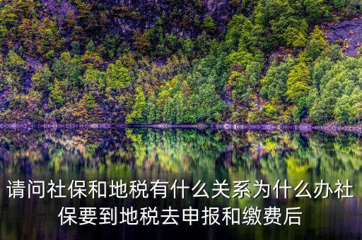 為什么醫(yī)保由地稅收，社保為什么要地稅代扣