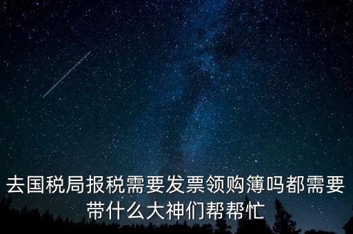 發(fā)票領購要帶什么，小規(guī)模納稅人第二次領取發(fā)票需要帶什么