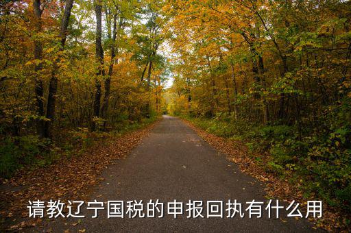 申報(bào)回執(zhí)有什么用，申訴以后的回執(zhí)編有什么用
