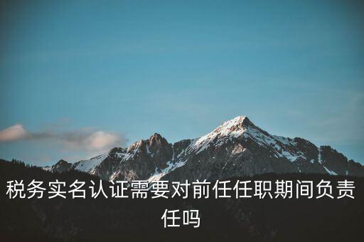 實(shí)名辦稅有什么意見，稅務(wù)要實(shí)名認(rèn)證是什么意思