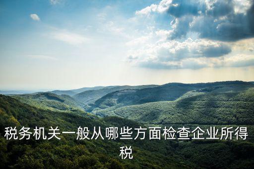 高企稅務(wù)審查查什么，稅務(wù)局查賬都查些什么
