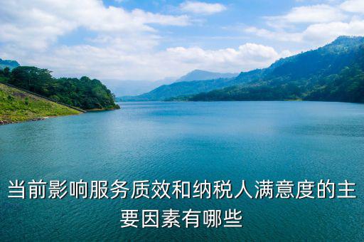 納稅服務(wù)質(zhì)效包括什么意思，稅務(wù)局的納稅服務(wù)是做什么的
