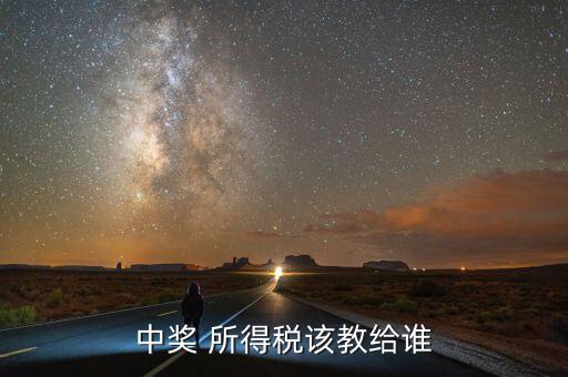 獎金交稅交給什么部門，個人偶然所得稅稅金上交到哪兒抽獎方收取嗎