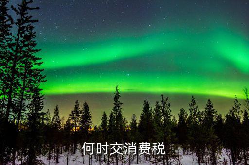 什么時(shí)候用消費(fèi)稅，稅務(wù)知識收到預(yù)付款后何時(shí)繳納消費(fèi)稅