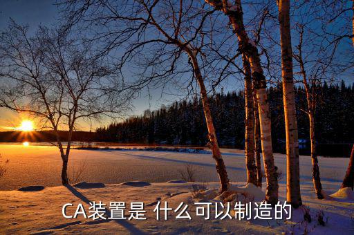 ca棒是什么，CA是什么