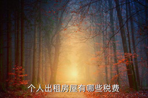 出租自建房屋交什么稅，自建廠房出租須交納什么稅