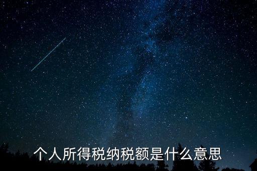 個人納稅號是什么意思，什么是稅號啊