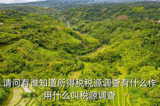 稅收調(diào)查有什么用，登錄用戶無(wú)權(quán)訪問(wèn)任務(wù)2015年度全國(guó)稅收調(diào)查是什么意思
