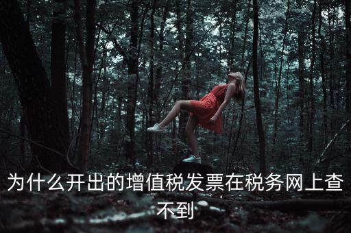 為什么我查不到發(fā)票，開了發(fā)票為什么在國稅官網(wǎng)上查詢不到