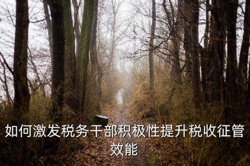 如何提高征管質(zhì)效，如何轉(zhuǎn)變稅收征管方式提升征管效能