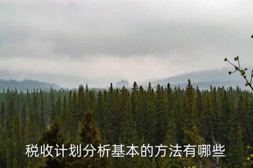 如何打造稅收分析拳頭產(chǎn)品，如何做好稅收預(yù)測工作